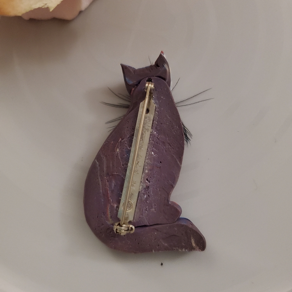 Cat Brooch - Picture 5 of 7